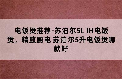 电饭煲推荐-苏泊尔5L IH电饭煲，精致厨电 苏泊尔5升电饭煲哪款好